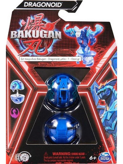 Spin Master Bakugan Dragonoid Core Ball Blue Φιγούρα Δράσης για 6+ Ετών