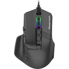 Powertech PT-1274 Ενσύρματο Gaming Ποντίκι RGB 12000 DPI Black