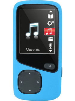 Turbo-X MP4 Samba MP4 Player 8GB με Οθόνη 1.8" με Ραδιόφωνο Μπλε