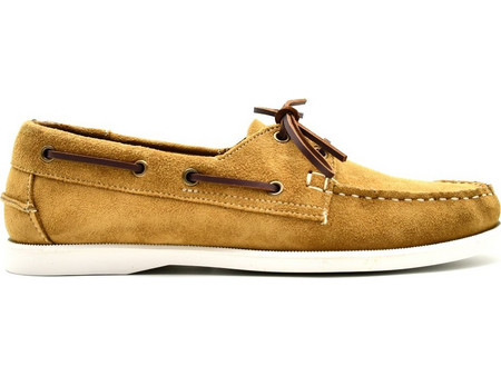 Berwick Ανδρικά Μοκασίνια Boat Shoes Καστόρινα Ταμπά 5604