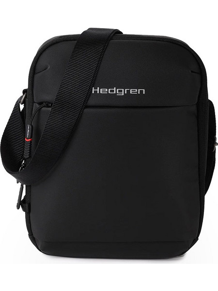 Hedgren Walk Ανδρική Τσάντα Ώμου / Χιαστί Μαύρη HCOM09-003