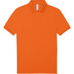 B&C Collection Ανδρική Μπλούζα Polo Κοντομάνικη Pure Πορτοκαλί PU424