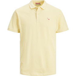 Jack & Jones Ανδρική Μπλούζα Polo Κοντομάνικη Κίτρινη 12234292