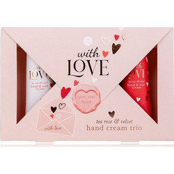 Accentra With Love Ενυδατική Κρέμα Χεριών 3x60ml