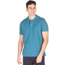 District75 Ανδρική Μπλούζα Polo Κοντομάνικη Μπλε 123MPL-621-0C2