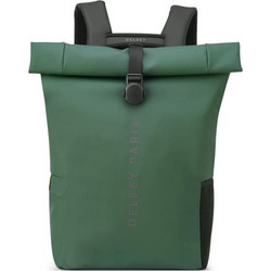 Delsey Roll-Top Turenne Αδιάβροχο Σακίδιο Πλάτης 26lt Πράσινο