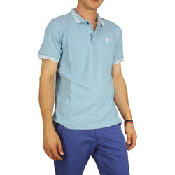 Kangol Ανδρική Μπλούζα Polo Κοντομάνικη Γαλάζια 707656-SBL