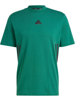 Adidas Future Icons 3-Stripes Tee Ανδρικό Αθλητικό T-Shirt Κυπαρισσί IY7734