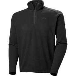Helly Hansen Daybreaker 1/2 Zip Fleece Ανδρικό Αθλητικό Φούτερ Μαύρο 50844-992