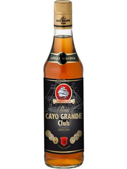 Ron Cayo Grande Club Black Rum Μαύρο Ρούμι 37.5% 1lt