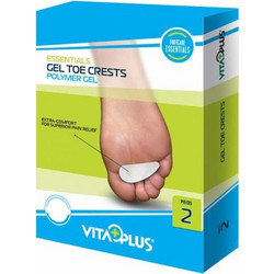 VitaPlus Gel Toe Crests Μαξιλαράκι Σφυροδακτυλίας S/M 2τμχ
