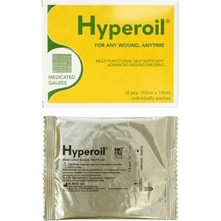 Hyperoil Εμποτισμένες με Αλοιφή Γάζες 10x10cm 10τμχ