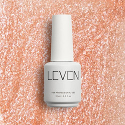 Leven G018 Glossy Glitter Ημιμόνιμο Βερνίκι Νυχιών 15ml