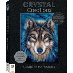 Hinkler Winter Wolf Καμβάς Diamond Painting Kit 29x23cm CC-16