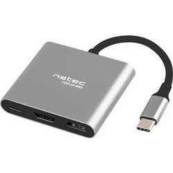 Natec NMP-1607 USB-C Docking Station με HDMI PD