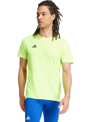 Adidas Adizero Ανδρικό Αθλητικό T-Shirt Lime IX2841