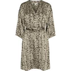 Vero Moda Mini Βραδινό Φόρεμα Μπεζ 10318247