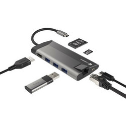 Natec Fowler USB-C Docking Station με HDMI 4K Ethernet