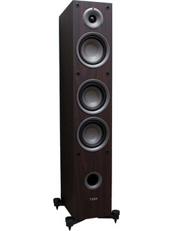 Taga Harmony TAV-507F Ζεύγος Ηχείων Hi-Fi Δαπέδου 120W 3 Δρόμων Modern Wenge