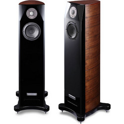 Usher Dancer Mini One Diamond Ζεύγος Ηχείων Hi-Fi Δαπέδου 2 Δρόμων Walnut