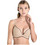 Luna Miracle One Σουτιέν για Βαθύ Ντεκολτέ Push Up χωρίς Μπανέλα Μαύρο Μπεζ 1808