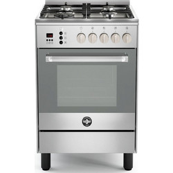 La Germania CLS64C81BX GN Κουζίνα Αερίου 60lt με Εστίες Αερίου 60cm