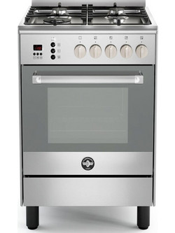 La Germania CLS64C81BX GN Κουζίνα Αερίου 60lt με Εστίες Αερίου 60cm