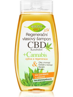 Bione Cosmetics Cannabis CBD Σαμπουάν για Επανόρθωση 260ml