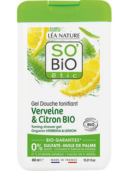 So' Bio Etic Verbena & Lemon Αφρόλουτρο σε Gel 450ml