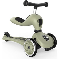 Scoot & Ride Highwaykick 1 Παιδικό Πατίνι Τρίτροχο με Κάθισμα Olive