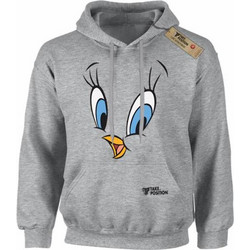 Takeposition Tweety Παιδικό Φούτερ με Κουκούλα Γκρι 811-1387-07