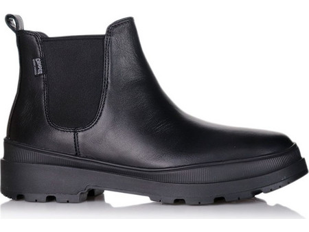 Camper Ανδρικά Chelsea Μποτάκια Δερμάτινα Μαύρα K300484-003