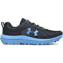 Under Armour BGS Assert 10 Παιδικά Αθλητικά Παπούτσια για Τρέξιμο Μαύρα Μπλε 3026182-005