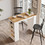 ArteLibre Τραπέζι Bar Brockley Ξύλινο 15350082