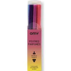 Omy Perfume Μαρκαδόροι Ζωγραφικής Σετ 9 Χρώματα