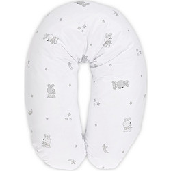 Lorelli Little Rabbits Μαξιλάρι Θηλασμού & Εγκυμοσύνης Γκρι 190cm