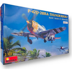 MiniArt P-47D-28RA Thunderbolt Pacific Theater Of Operations Συναρμολογούμενο Πλαστικό Μοντέλο Αεροπλάνου 1:48