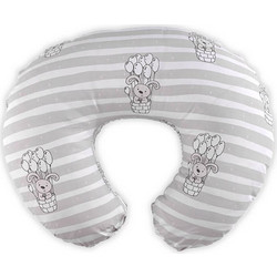 Lorelli Happy Striped Μαξιλάρι Θηλασμού Γκρι 100cm