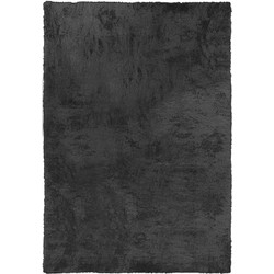 MADI Feathery Χαλί Ορθογώνιο Shaggy 133x190cm Black