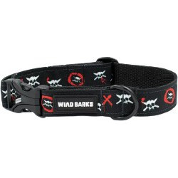 Wild Barks One Two Six Κολάρο Σκύλου Μαύρο 45-55cm