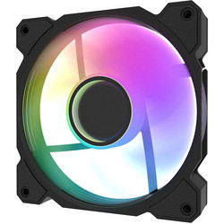 Darkflash DR08 Case Fan 120mm με Σύνδεση 3-Pin 4-Pin PWM Black