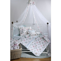 Down Town Home Mary 121 Κουνουπιέρα Κούνιας Γαλάζια 500x200cm