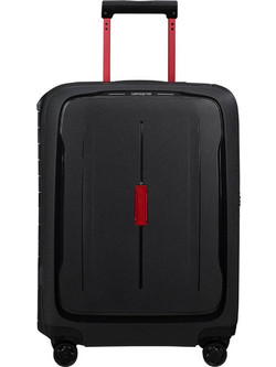 Samsonite Essens 146909-1186 Βαλίτσα Καμπίνας 55x40x20cm με 4 Ρόδες Μαύρη