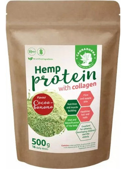 Cannadorra Hemp with Collagen Φυτική Πρωτεΐνη Χωρίς Λακτόζη 500gr