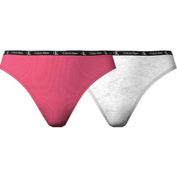 Calvin Klein Βαμβακερά Γυναικεία Slip 2Pack 000QD3990E-BNQ