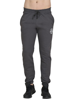 Target Mountain Ανδρικό Παντελόνι Φόρμας Fleece με Λάστιχο Ανθρακί M25-76366-24