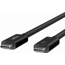 Belkin INZ002bt2MBK Thunderbolt 4 USB-C to USB-C 100W 0.8m Black