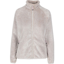 Trespass Tell Tale Γυναικεία Ζακέτα Fleece Μακριά με Φερμουάρ Εκρού FAFLFLTR0028-SOS