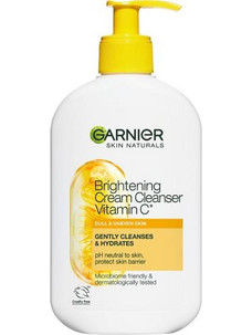 Garnier Skin Naturals Vitamin C Brightening Cream Cleanser 250ml