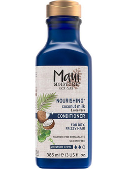 Maui Coconut Milk & Aloe Vera Conditioner για Επανόρθωση & Φριζάρισμα για Ξηρά Mαλλιά 385ml